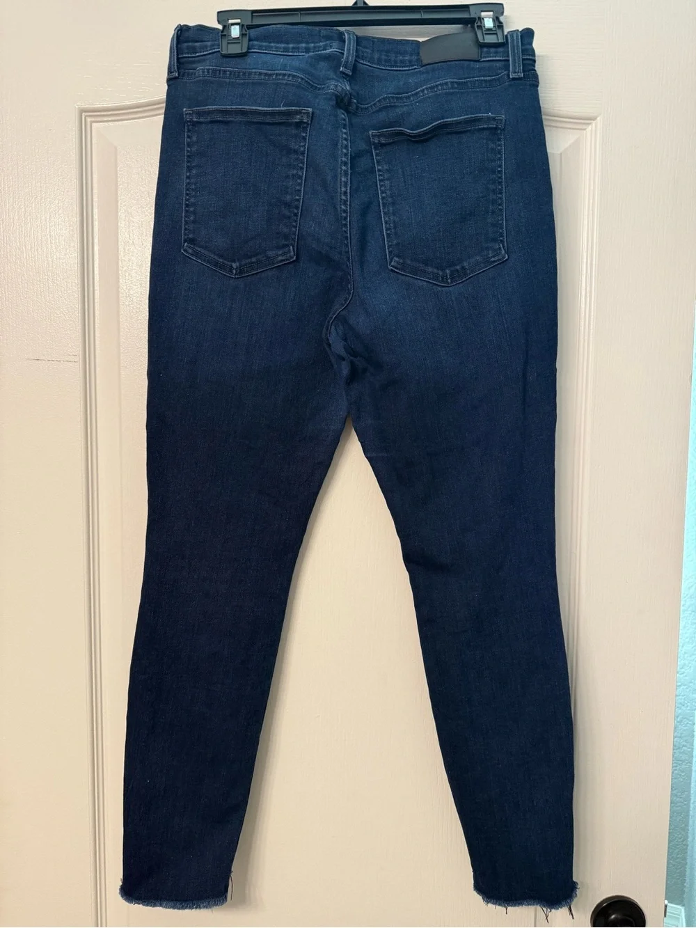 Pistola Charlie High Rise Slim Straight Jeans Womens 30 Blue Stretch Denim